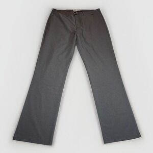 Travis Mathew Open To Close Pants Mens 36 Gray Performance 5 Pockets Golf 36x33